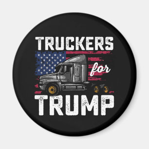 Imán Camioneros Para Elección Presidencial De Trump Vin