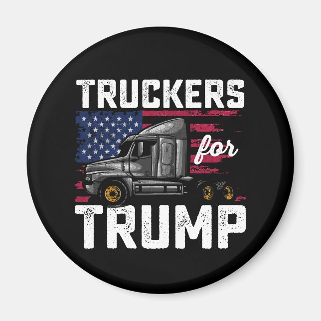 Imán Camioneros para la cosecha de las elecciones presi (Frente)