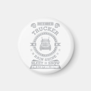 Imán Camioneros retirados camisetas Camioneros divertid