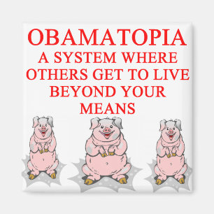 Imán camisa anti de obama