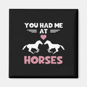Imán Camisa De Amante De Caballos Me Tenías En Horses D