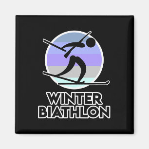 Imán Camisa De Biatlón Para Hombres Y Mujeres - Biatlón