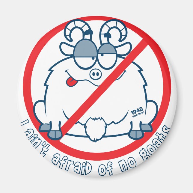 Imán camisa de cabra chicago de cubs (Frente)