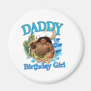 Imán Camisa de cumpleaños de Moana, Camisetas de la fam
