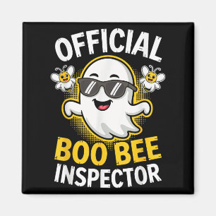 Imán Camisa de inspector de abeja Boo para hombres y mu