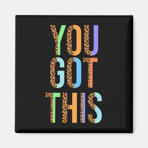 Imán Camisa De Maestra De Día Que Recibiste Estos Regal