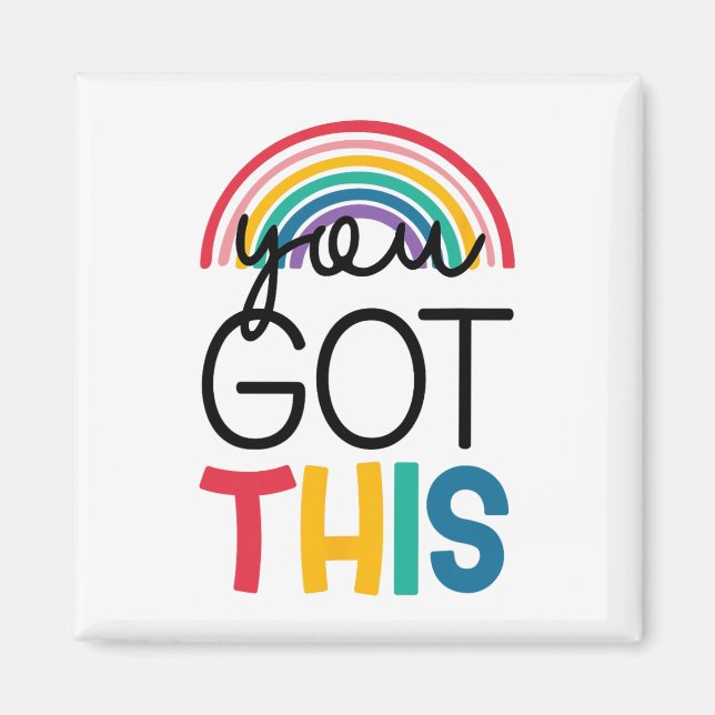 Imán Camisa De Maestra De Día Que Recibiste Estos Regal (Frente)