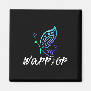 Imán Camisa de Mariposa Semicolon - Awa para la prevenc