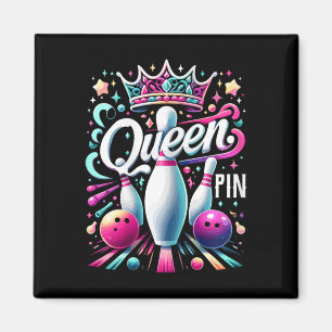 Imán Camisa de Reina Pin Bolera Liga de Bolos Para Bowl