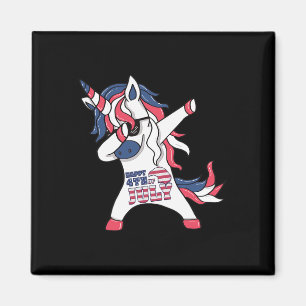 Imán Camisa Del Día De La Independencia De Unicornio El