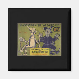 Imán Camisa vintage de Ecrow Tin-man arte-El mago de Oz