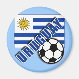 Imán Camisas de los hinchas del fútbol mundial URUGUAY