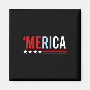 Imán Camisas De Merica Para Hombres Mujeres Niños Chica