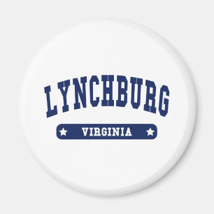 Imán Camisas de té Lynchburg Virginia College Style