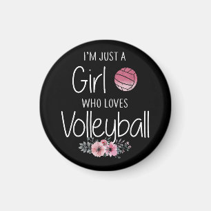 Imán Camisas De Voleibol Para Las Adolescentes Chicas