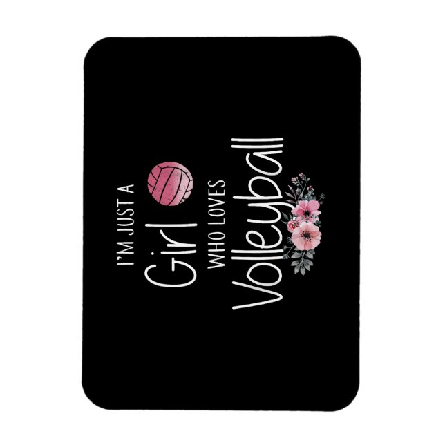 Imán Camisas De Voleibol Para Las Adolescentes Chicas (Vertical)