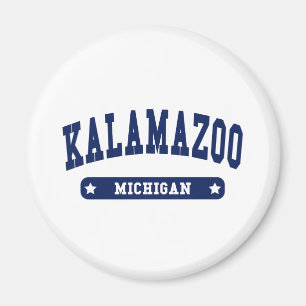 Imán Camisas estilo Colegio Kalamazoo Michigan