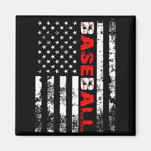 Imán Camiseta 282 Equipo de Béisbol Bandera Americana