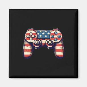 Imán Camiseta 4 de Julio Videojuego Niños Chicos Hombre