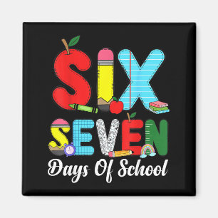 Imán Camiseta 67 Días De Colegio Profesor Niños Diverti