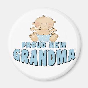 Imán Camiseta Abuela Nueva ORGULLOSA