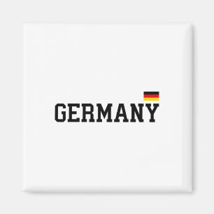 Imán Camiseta Alemania Mujeres Hombres Niños Fútbol Fan