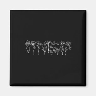Imán Camiseta Anti Trump Sutil Flores 1
