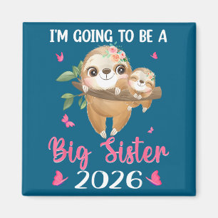 Imán Camiseta Anunciando Embarazo de Hermana Mayor