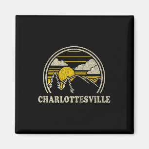 Imán Camiseta Charlottesville Virginia Va Vintage Sende