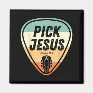 Imán Camiseta Ck Jesús Divertida Música Cristiana Guita