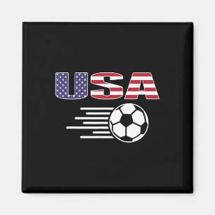 Imán Camiseta de aficionados de fútbol orgullosos de Am
