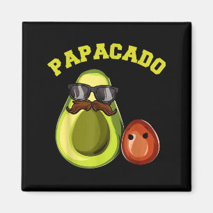 Imán Camiseta de aguacate para hombres, Anuncio de emba