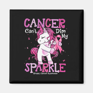 Imán Camiseta de Apoyo al Cáncer Conciencia de Cáncer d