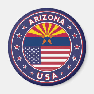 Imán Camiseta de Arizona, poster de Arizona, pegatina