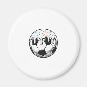 Imán Camiseta de Balón de Fútbol con Hielo que Gotea Vi
