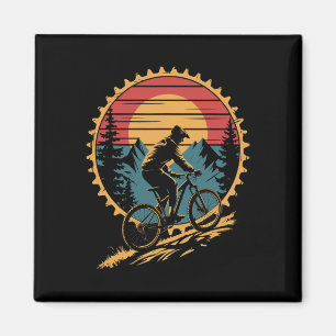 Imán Camiseta de bicicleta de montaña para hombres y mu