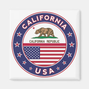Imán Camiseta de California, Estados Unidos de América