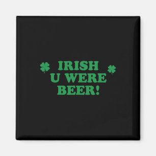 Imán Camiseta de cerveza irlandesa para hombres y mujer