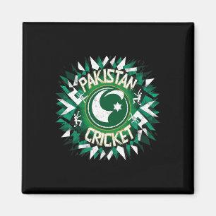 Imán Camiseta de críquet de Pakistán Bandera de críquet