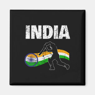 Imán Camiseta de críquet india para jóvenes niños hombr