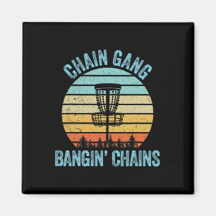Imán Camiseta de Disc Golf Divertida Cadena Regalo Retr