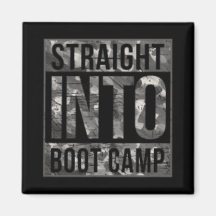 Imán Camiseta de Entrenamiento Básico de Boot Camp Para
