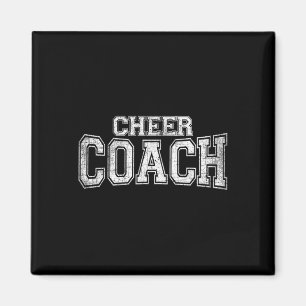 Imán Camiseta de equipo de entrenadores de porristas en