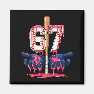 Imán Camiseta de estilo de vida de béisbol Guante de bé