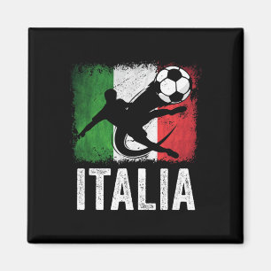 Imán Camiseta de fanático de fútbol de Italia