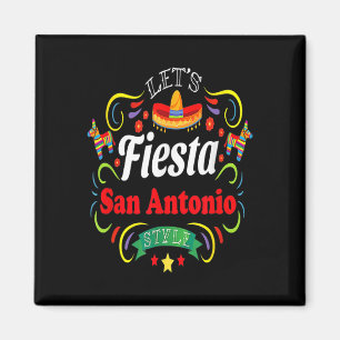 Imán Camiseta de Fiesta de Bebida de San Antonio Cinc