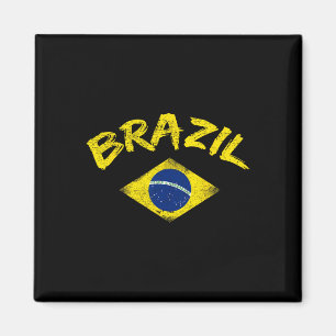 Imán Camiseta de fútbol de la selección nacional brasil
