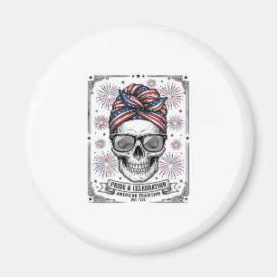 Imán Camiseta de grabado vintage fuegos artificiales de