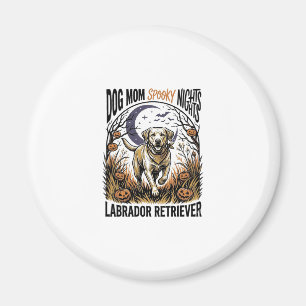 Imán Camiseta de Halloween de Labrador Vintage Dog Mom 