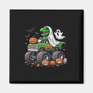 Imán Camiseta de Halloween naranja para niños Ghost Shi